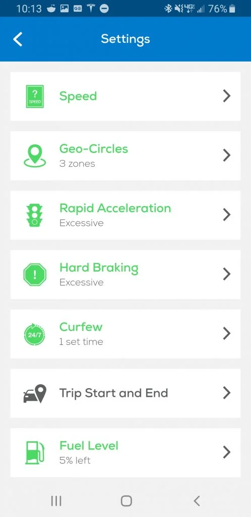 bouncie gps car tracker